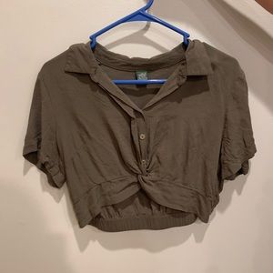 Wild Fable cropped tee